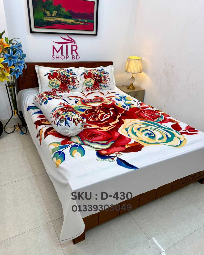 Luxury,King,size,Bed,Sheet,with,Matching,Pillow,covers