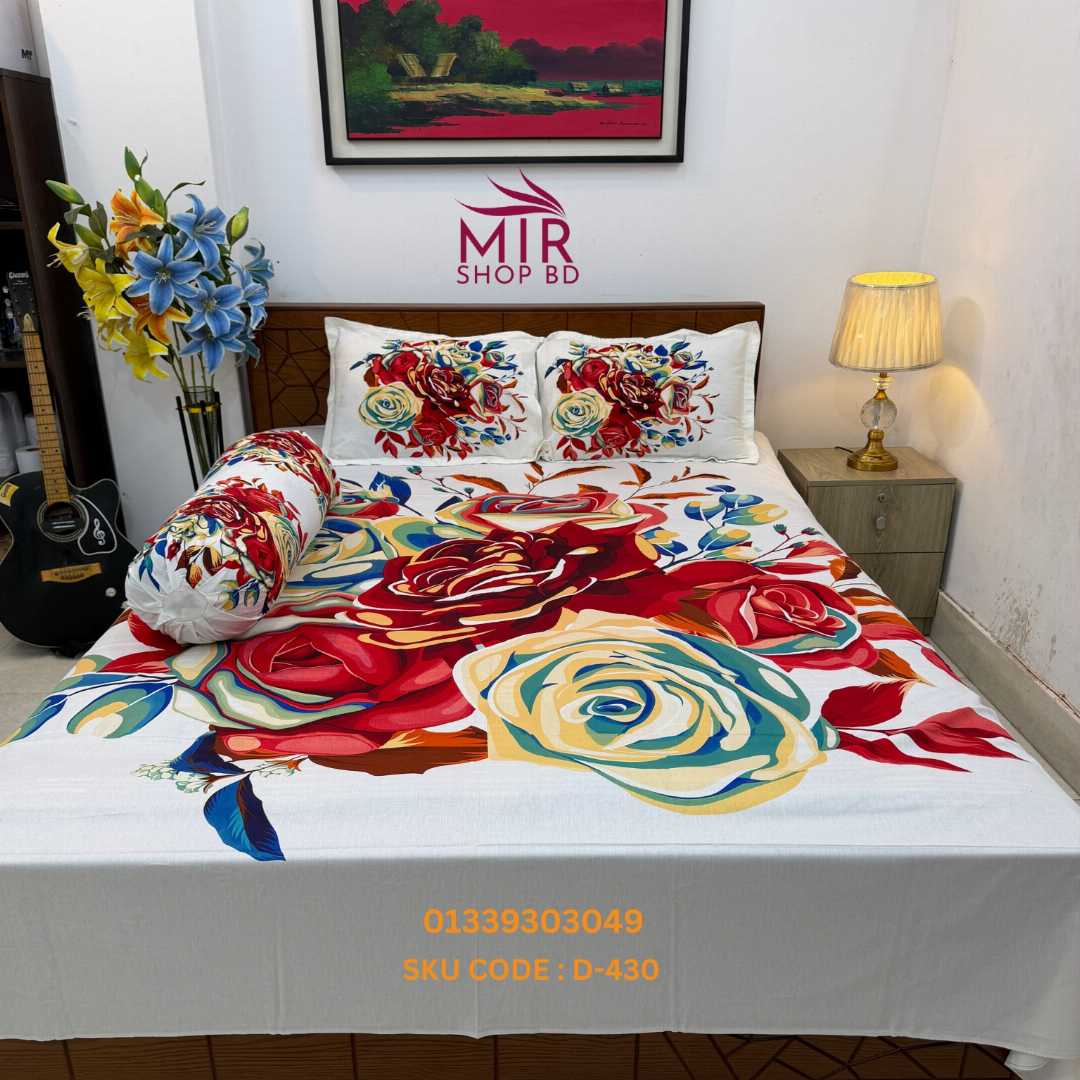 Luxury,King,size,Bed,Sheet,with,Matching,Pillow,covers