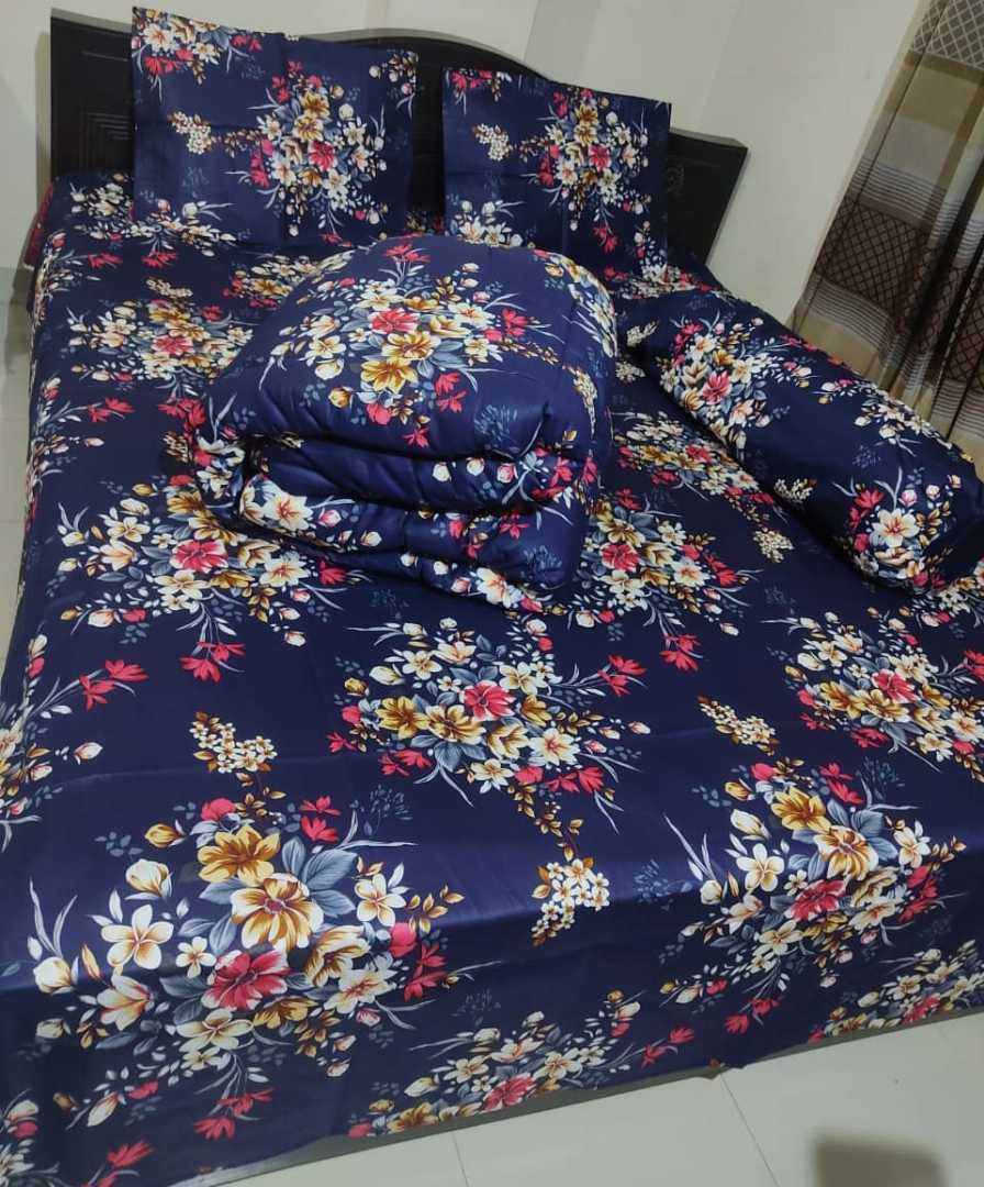 Premium,Quality,Twill,Cotton,Comforter,5,Pies,Set,comforter, comforter set, soft bedding, warm comforter, premium comforter Bangladesh,  cotton comforter, bedding set, winter blanket, stylish bedding