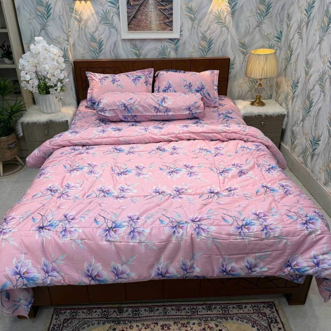 Premium,Quality,Twill,Cotton,Comforter,5,Pies,Set,comforter, comforter set, soft bedding, warm comforter, premium comforter Bangladesh,  cotton comforter, bedding set, winter blanket, stylish bedding