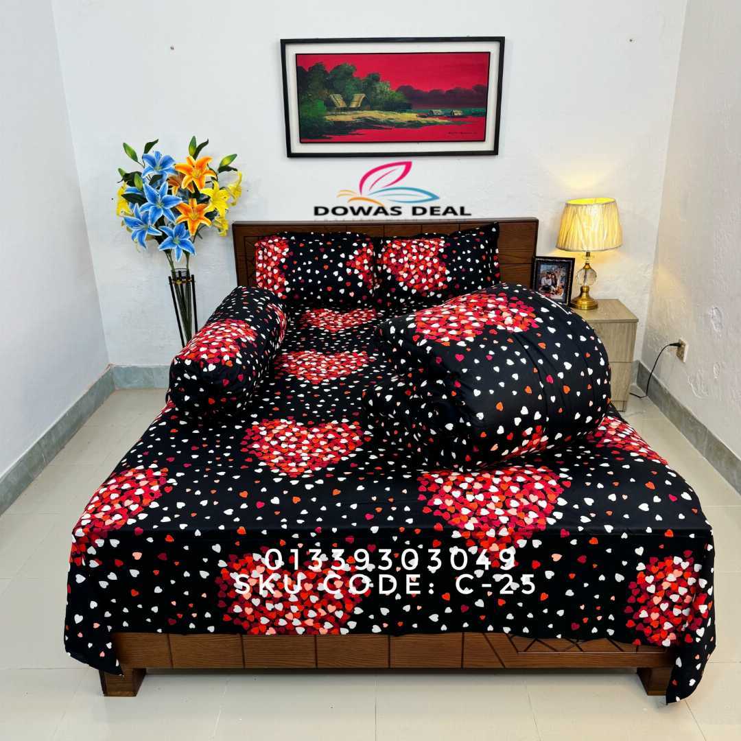 Premium,Quality,Twill,Cotton,Comforter,5,Pies,Set,comforter, comforter set, soft bedding, warm comforter, premium comforter Bangladesh,  cotton comforter, bedding set, winter blanket, stylish bedding