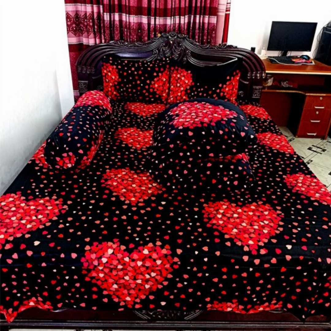 Premium,Quality,Twill,Cotton,Comforter,5,Pies,Set,comforter, comforter set, soft bedding, warm comforter, premium comforter Bangladesh,  cotton comforter, bedding set, winter blanket, stylish bedding